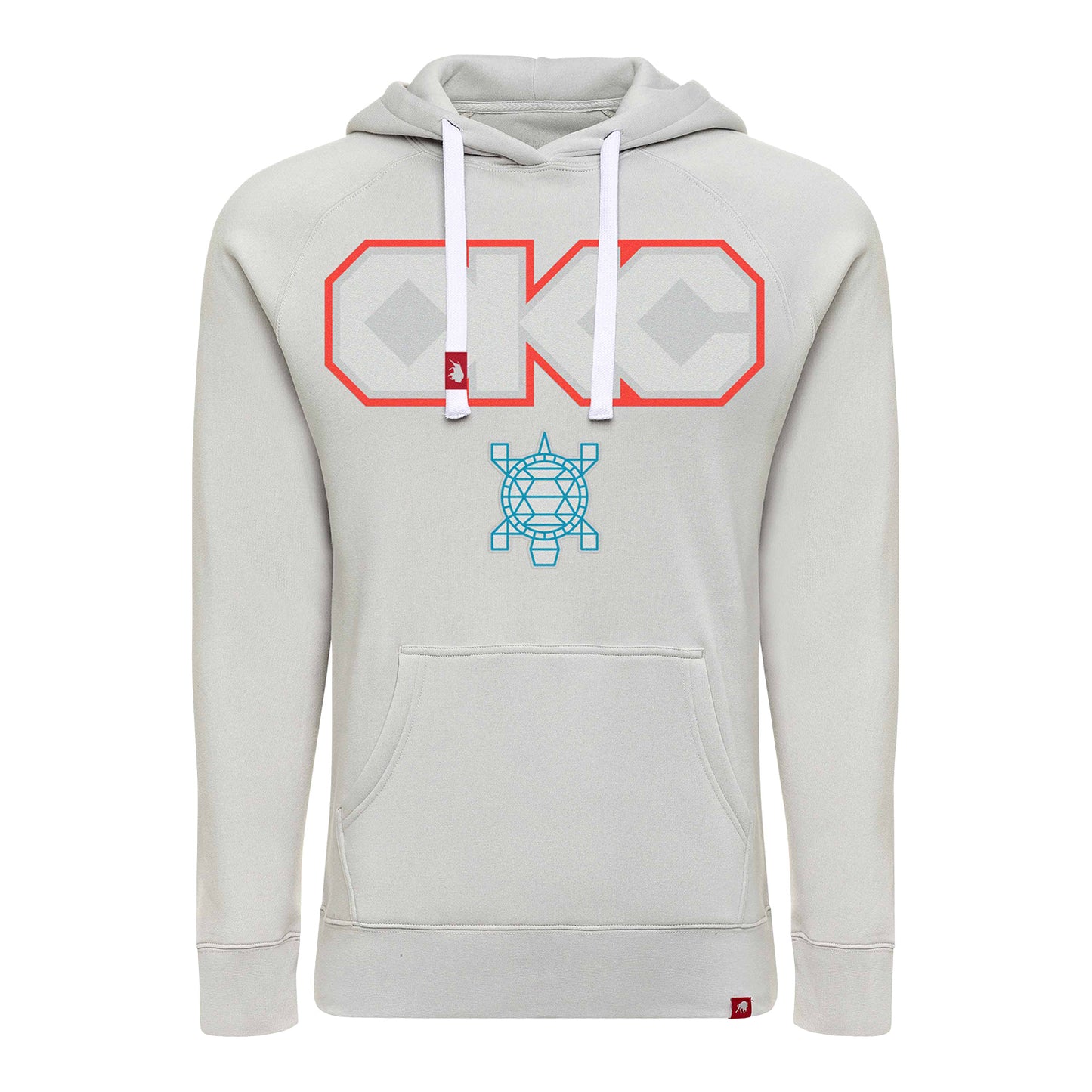 OKC Thunder Sportiqe City Edition 2025-26 Native Suede Sweatshirt in White - Front View