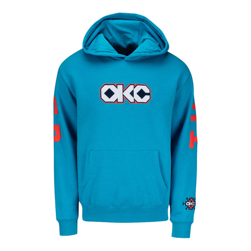 OKC Thunder Native Bold Wordmark Hooded Sweatshirt