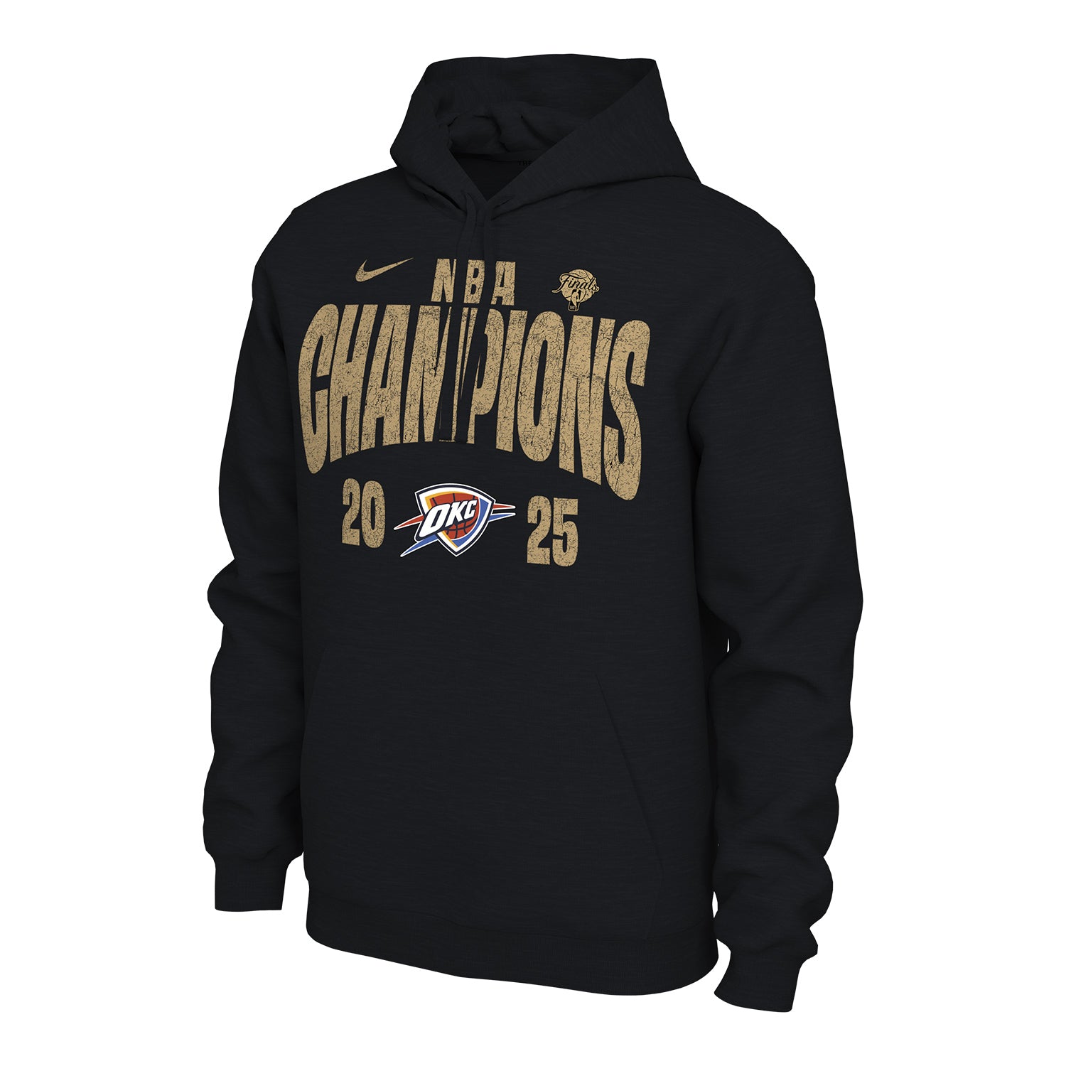 OKC THUNDER 2025 NBA CHAMPIONS NIKE LOCKER ROOM HOODIE