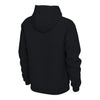 OKC Thunder 2025 NBA Champions Nike Locker Room Hoodie in Black - Back View