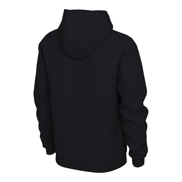 OKC Thunder 2025 NBA Champions Nike Locker Room Hoodie in Black - Back View