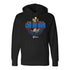 OKC Thunder 2025 NBA Championship Arched Hoodie in Black - Front View