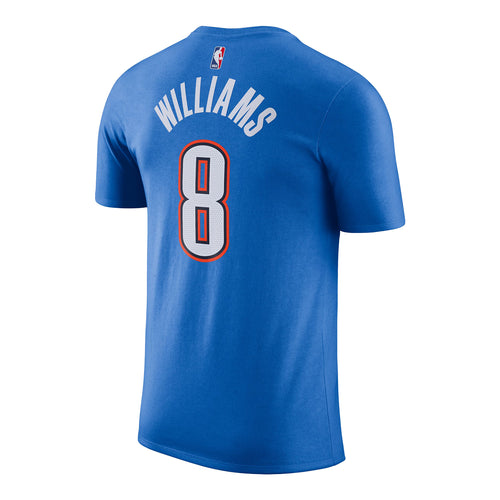 OKC Thunder Nike Jalen Williams Icon Name & Number T-Shirt