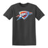 Oklahoma City Thunder Primary Logo Charcoal T-Shirt