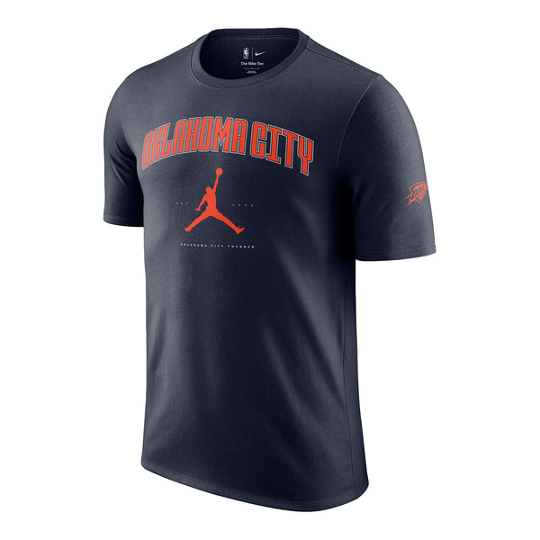 OKC THUNDER JORDAN CITY ESSENTIAL T-SHIRT - Front View