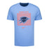 OKC BLUE NIKE OUTLINE T-SHIRT - Front View