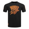 OKC THUNDER PRO STANDARD PEBBLED LEATHER T-SHIRT - Front View