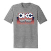 OKC THUNDER NATIVE AMERICAN HERITAGE RETRO T-SHIRT