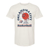 OKC THUNDER DECEMBER T-SHIRT OF THE MONTH CARTOON BASKETBALL T-SHIRT