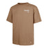 OKC THUNDER 47 BRAND FOUNDATION LATERAL T-SHIRT in Brown - Front View