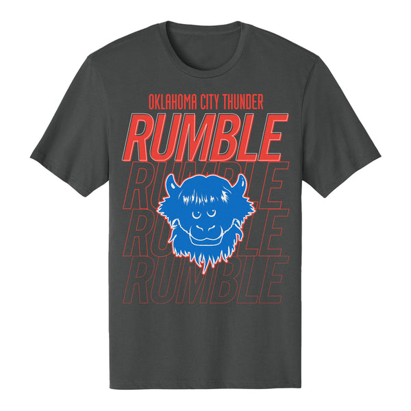 OKC THUNDER MARCH T-SHIRT OF THE MONTH RUMBLE T-SHIRT - Front View