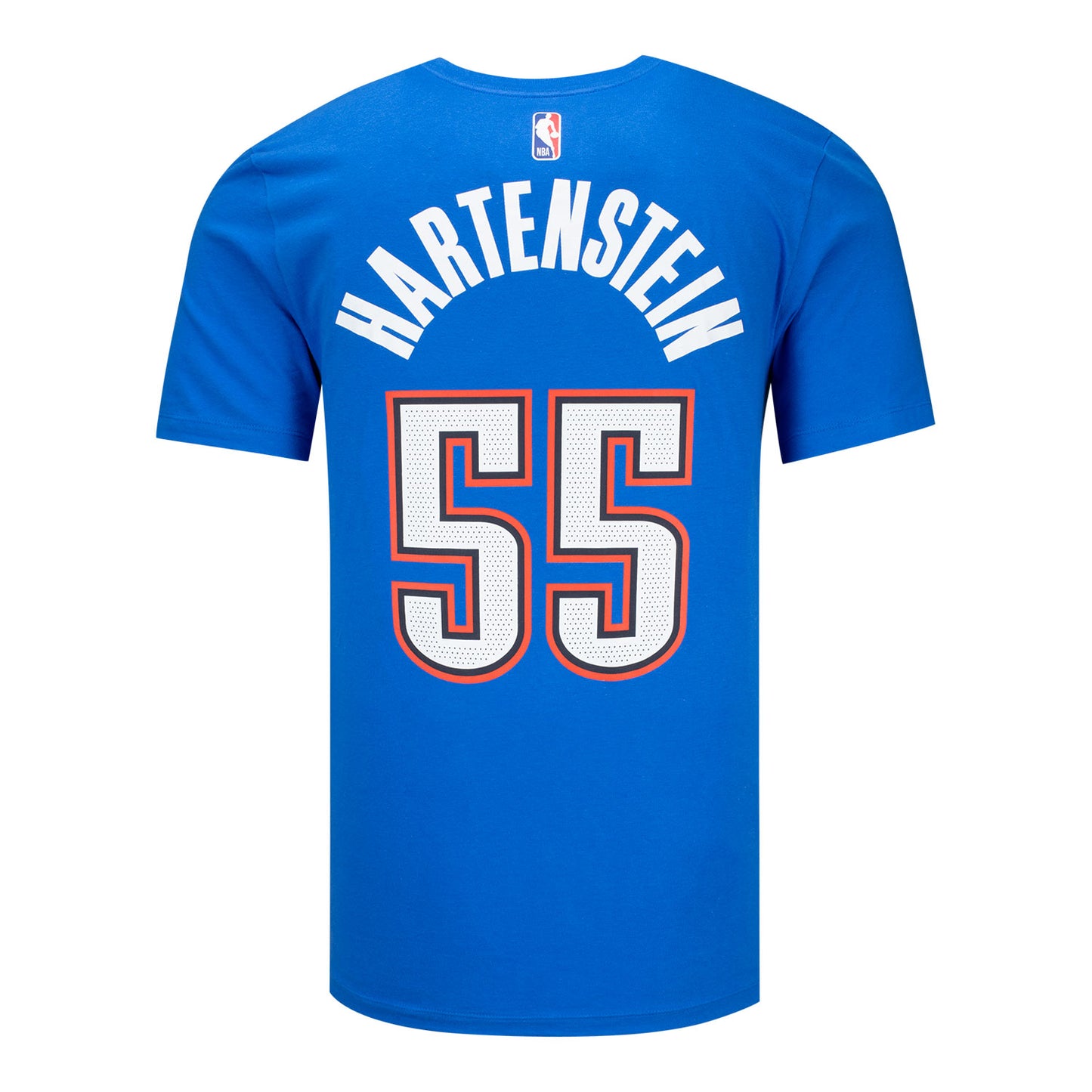 Nike Thunder Isaiah Hartenstein N&N T-Shirt in Blue - Back View