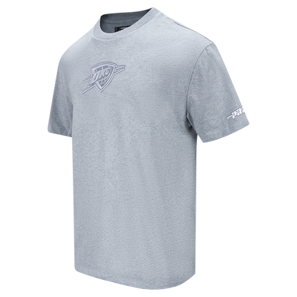 OKC Thunder Pro Standard Tonal Terry Cloth T-Shirt in Grey - Side View