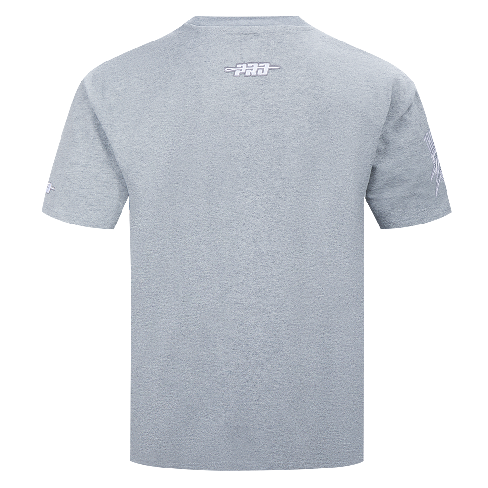 OKC Thunder Pro Standard Tonal Terry Cloth T-Shirt in Grey - Back View