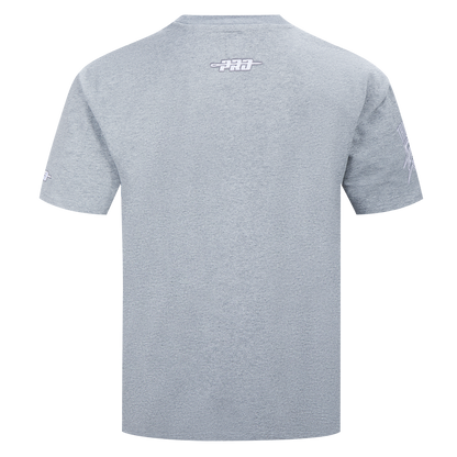 OKC Thunder Pro Standard Tonal Terry Cloth T-Shirt in Grey - Back View