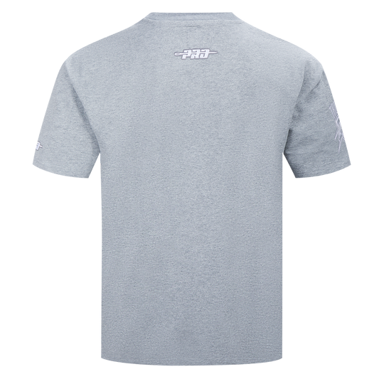OKC Thunder Pro Standard Tonal Terry Cloth T-Shirt in Grey - Back View