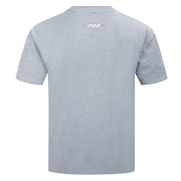 OKC Thunder Pro Standard Tonal Terry Cloth T-Shirt in Grey - Back View
