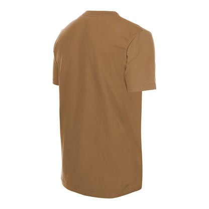 OKC Thunder New Era Core Primary Distressed T-Shirt in Brown - Back View