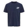 OKC Thunder Sportiqe Duke Yamas Script T-Shirt in Navy - Front View