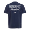 OKC Thunder Sportiqe Duke Yamas Script T-Shirt in Navy - Front View