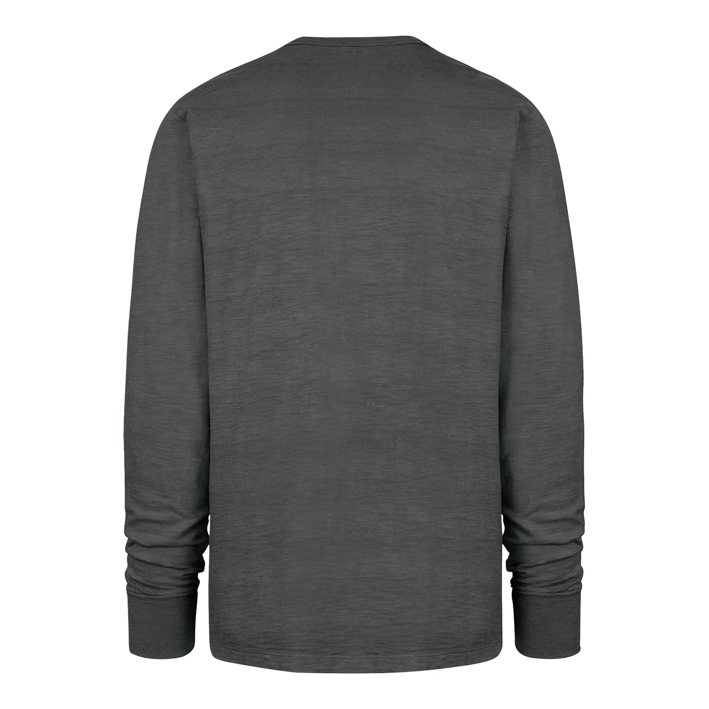 OKC Thunder 47 Brand Birch Heavy Slub Long Sleeve T-Shirt in Grey - Back View