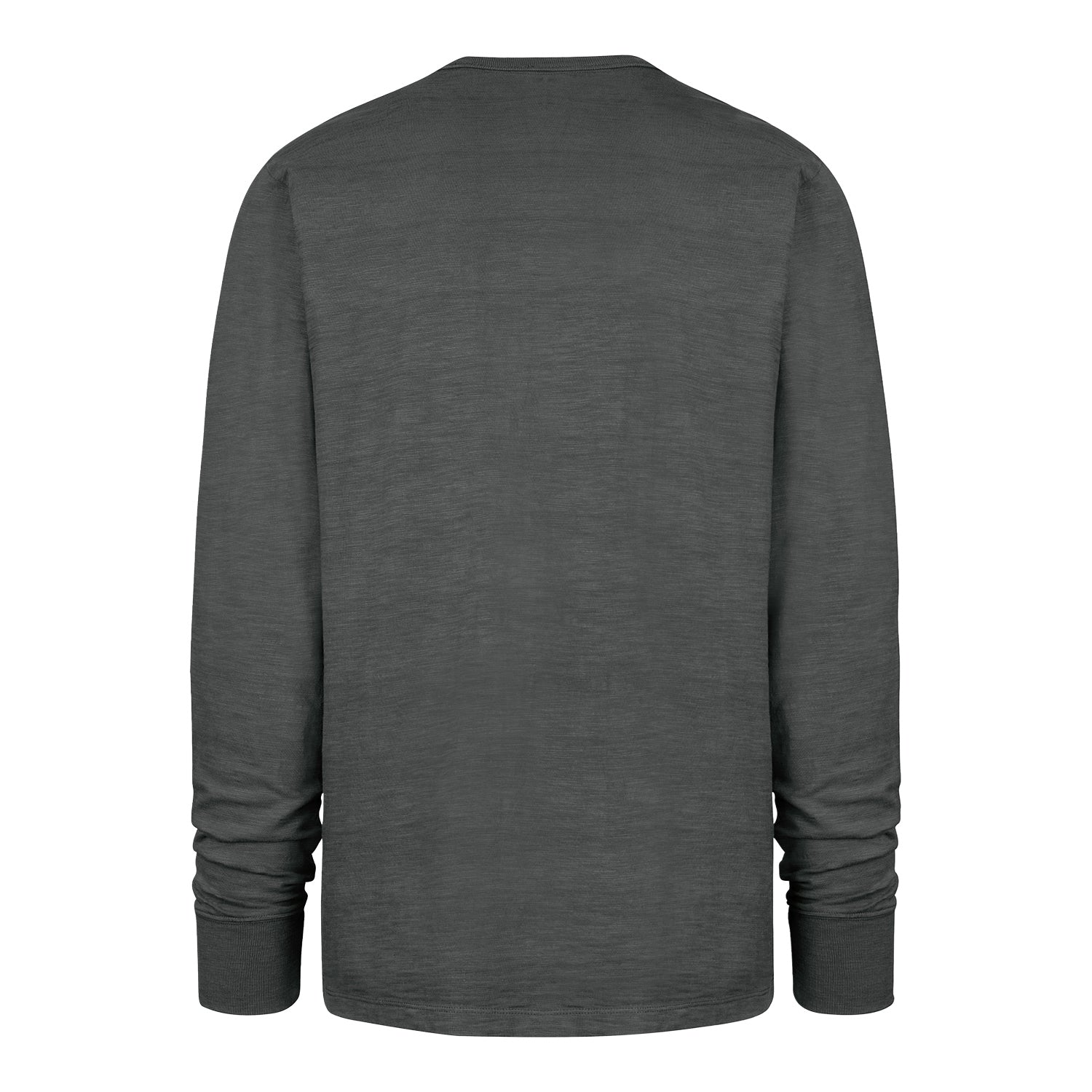 OKC Thunder 47 Brand Birch Heavy Slub Long Sleeve T-Shirt in Grey - Back View