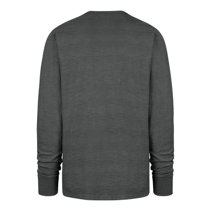 OKC Thunder 47 Brand Birch Heavy Slub Long Sleeve T-Shirt in Grey - Back View