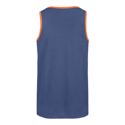 OKC Thunder 47 Brand Franklin Distressed Tank in Blue - Back View