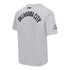 OKC THUNDER PRO STANDARD MODERN ORIGINALS GREY T-SHIRT IN GREY - BACK SIDE VIEW