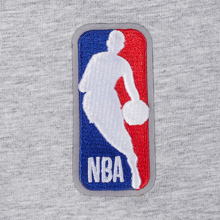 OKC THUNDER PRO STANDARD MODERN ORIGINALS GREY T-SHIRT IN GREY - NBA LOGO VIEW