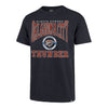 OKC THUNDER 47 BRAND ALL OUT FRANKLIN T-SHIRT in Black - Front View