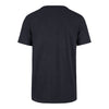 OKC THUNDER 47 BRAND ALL OUT FRANKLIN T-SHIRT in Black - Back View