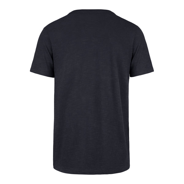 OKC THUNDER 47 BRAND ALL OUT FRANKLIN T-SHIRT in Black - Back View