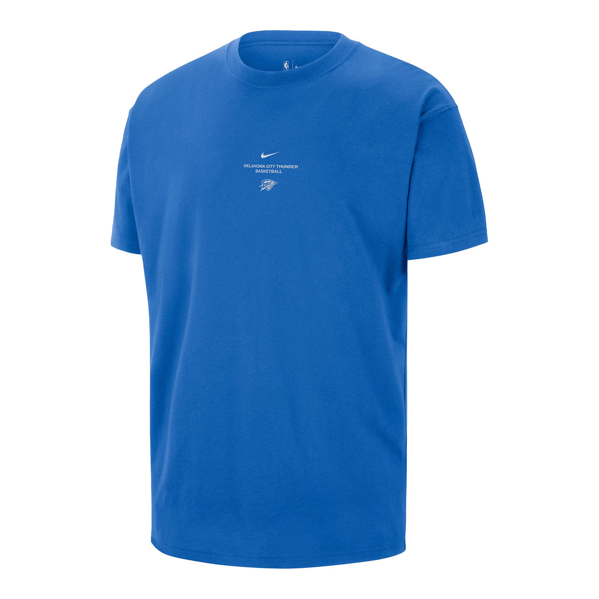 OKC Thunder Nike 2026-27 Practice T-Shirt in Blue - Front View