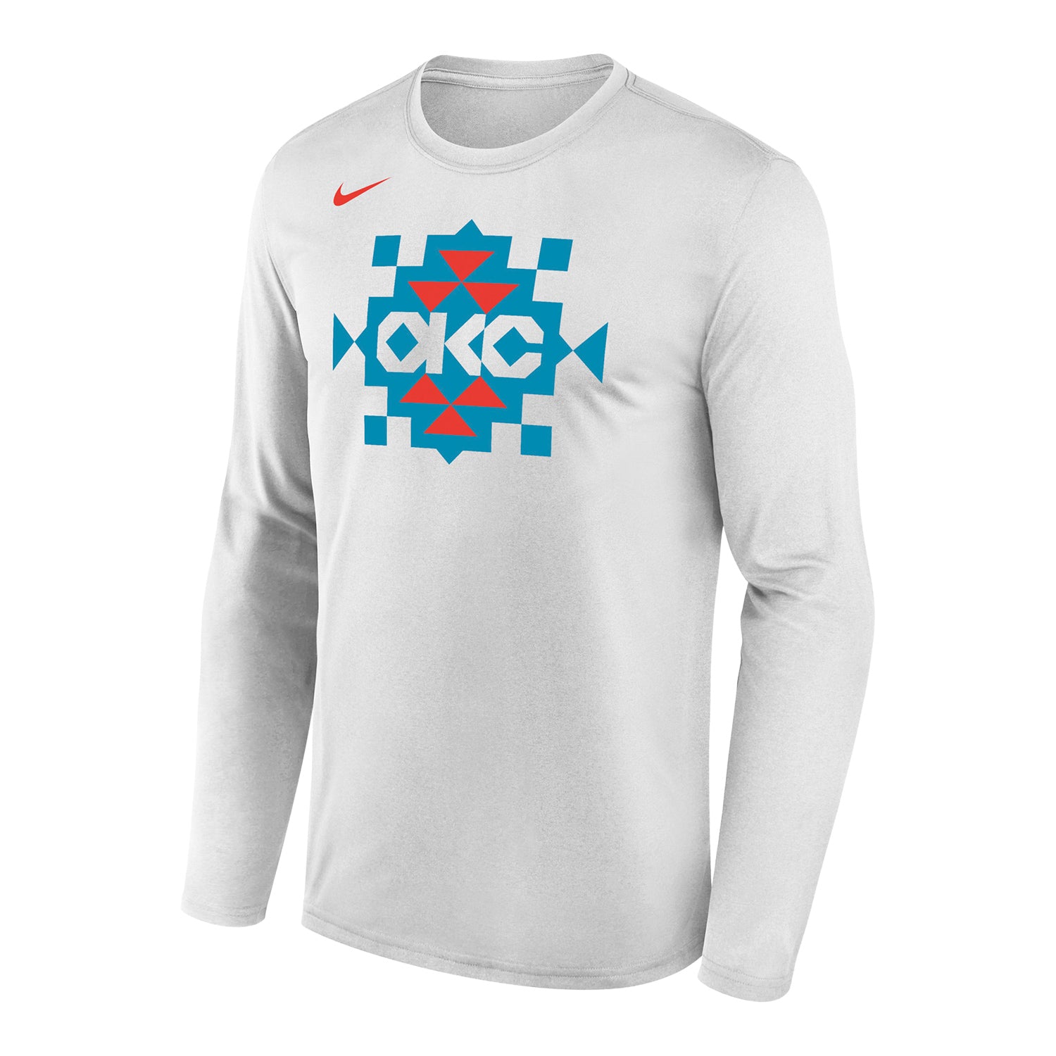 OKC Thunder Nike Native Legend Long Sleeve T-Shirt | Official OKC ...