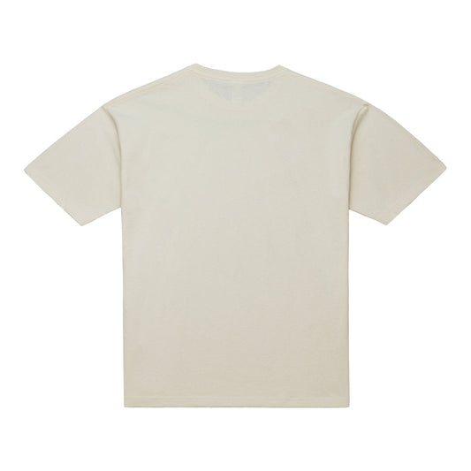 OKC Thunder Mitchell & Ness Cookies and Cream T-Shirt in White - Back View