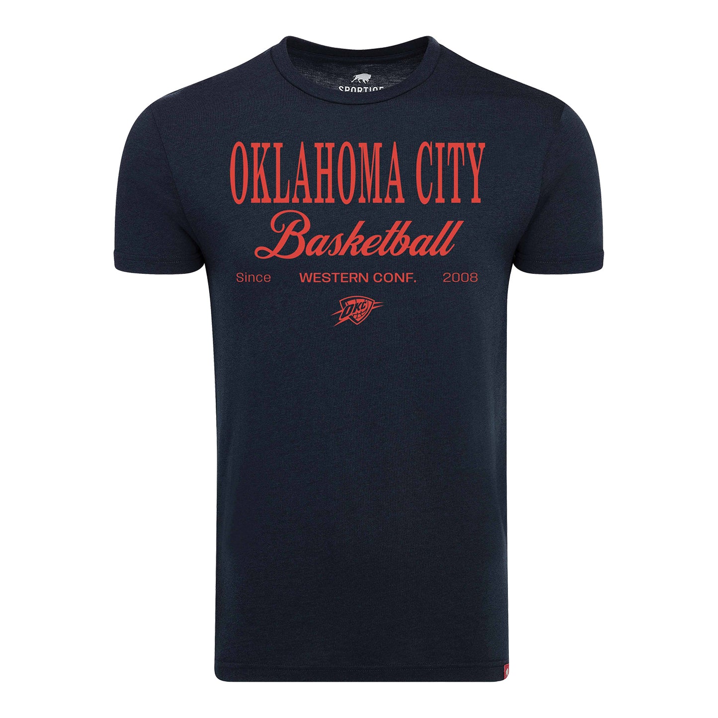 OKC Thunder Sportiqe Classic Yamas T-Shirt in Blue - Front View