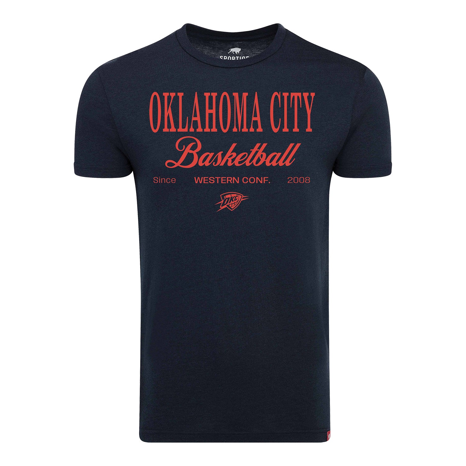OKC Thunder Sportiqe Classic Yamas T-Shirt in Blue - Front View