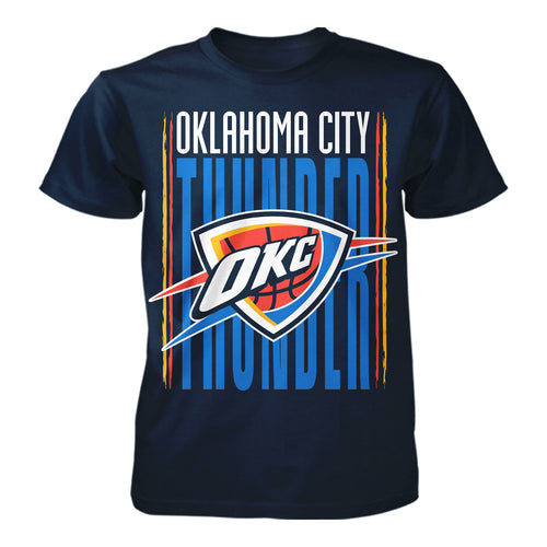 OKC Thunder FISLL Primary Stripe T-Shirt