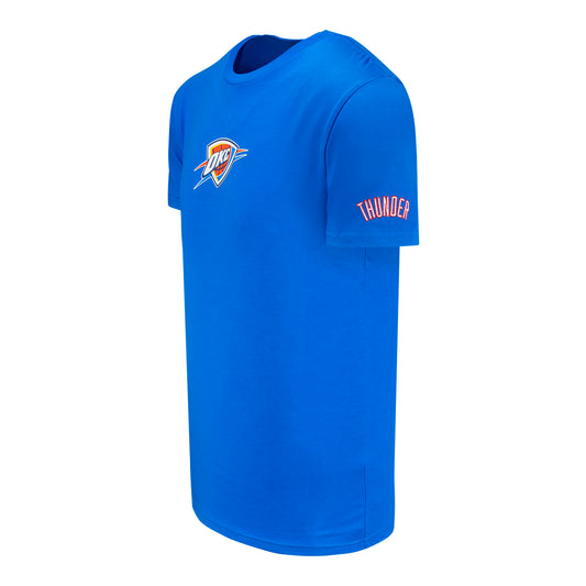OKC Thunder IOG Silicone Patch Blue T-Shirt