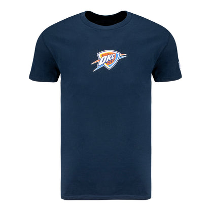 OKC Thunder IOG Silicone Patch Navy T-Shirt