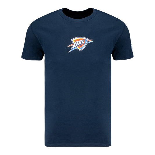 OKC Thunder IOG Silicone Patch Navy T-Shirt