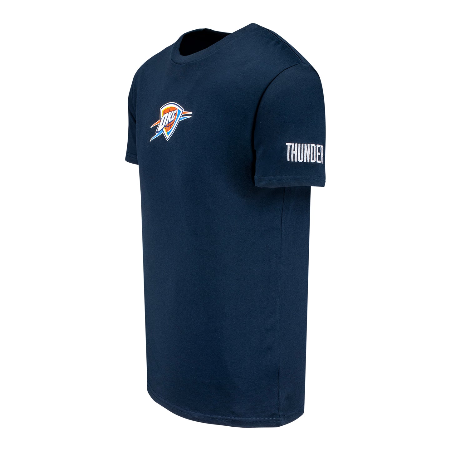 OKC Thunder IOG Silicone Patch Navy T-Shirt