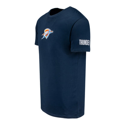 OKC Thunder IOG Silicone Patch Navy T-Shirt