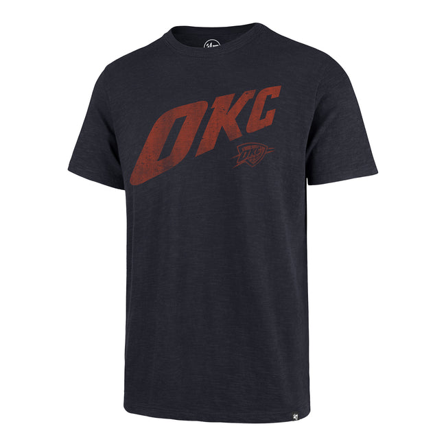 OKC THUNDER CITY EDITION PREGAME SCRUM T SHIRT Official OKC