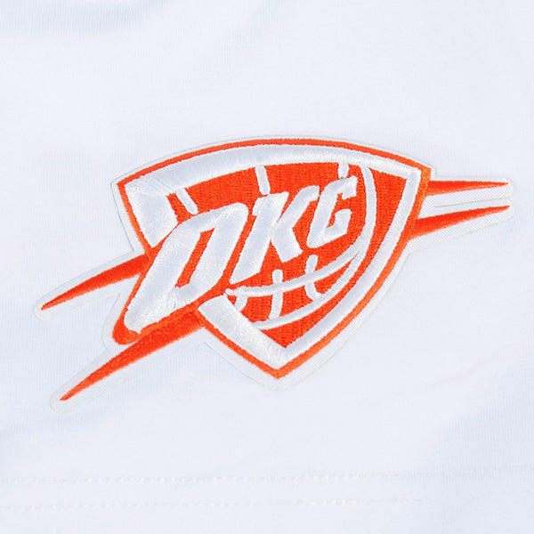 2024-25 OKLAHOMA CITY THUNDER CITY EDITION PRO STANDARD WHITE T-SHIRT