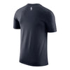 2025-26 CITY EDITION OKC THUNDER NIKE LOGO T-SHIRT in Navy - Back View