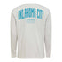 OKC Thunder Sportiqe Pocket Long Sleeve T-Shirt in White - Back View 