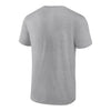 OKC THUNDER 2025 WCF CHAMPIONS LOCKER ROOM T-SHIRT in Grey - Back View 
