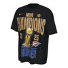 OKC Thunder 2025 NBA Champions Nike On-Court T-Shirt in Black - Front Left View